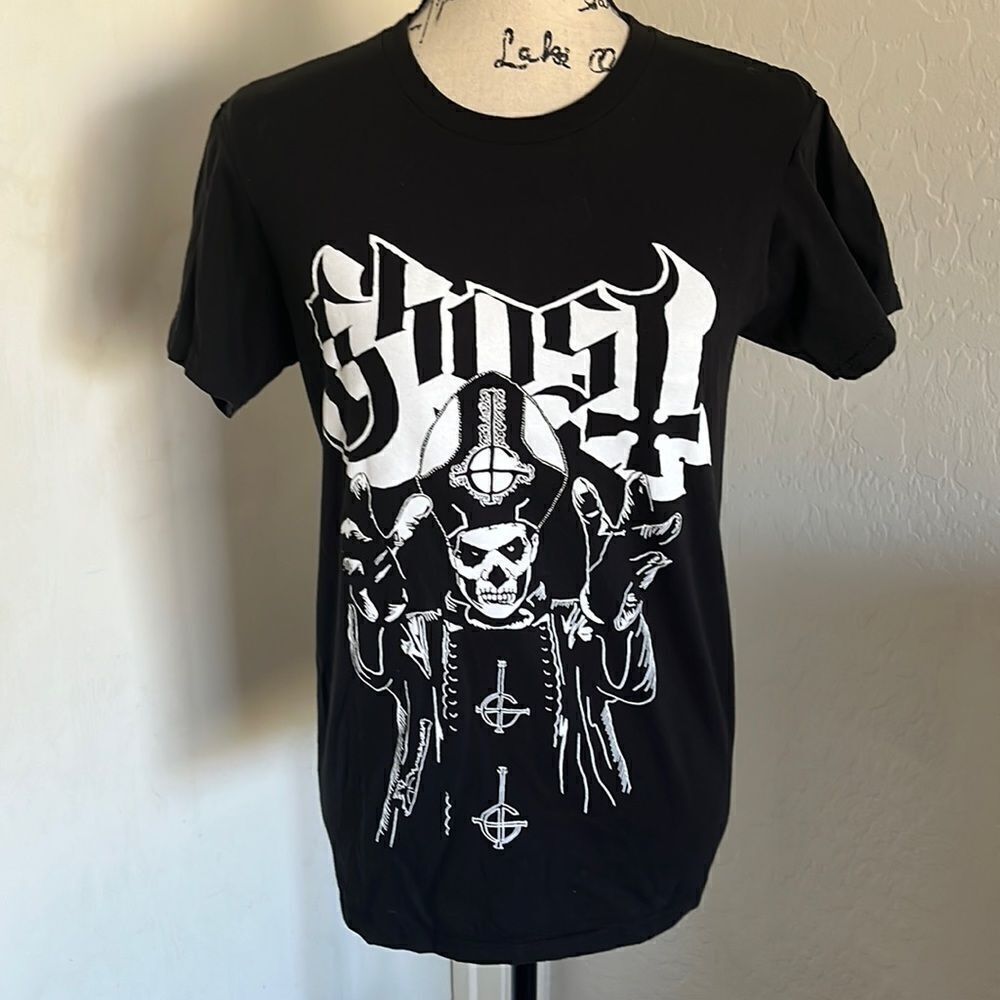 Ghost Band Black Graphic Shirt
